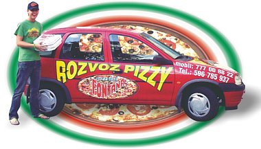 Rozvoz pizza - Pizzerie Fontána Ostrava